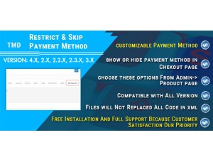 Restrict & Skip Payment Method